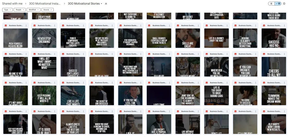 Grab Your 300 Motivational Instagram Stories - Digi Cart