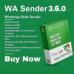 Bulk WhatsApp Messaging with WA Sender 3.6.0